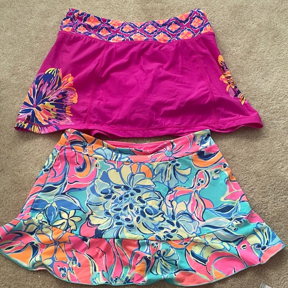Lilly Pulitzer Pants - 2- bundle of Lilly Pulitzer size small luxletic SKORTS